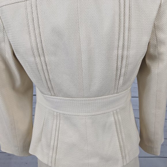 Nanette Lepore Blazer and Skirt set Ivory - Picture 8 of 16